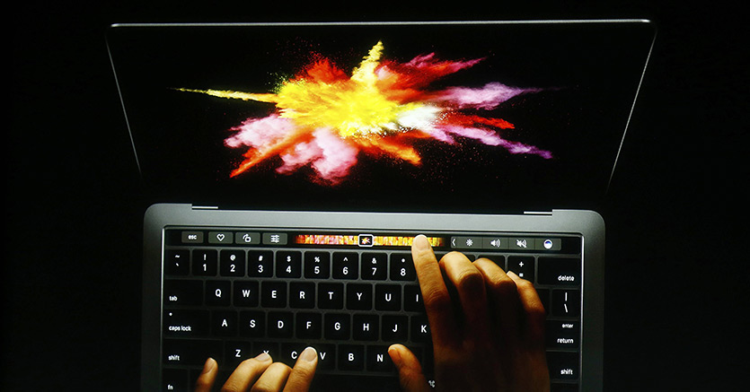 La novità principale sui nuovi Macbook Pro: la Touch Bar