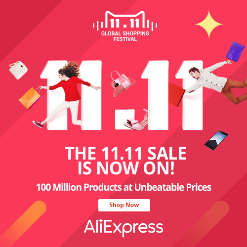 11 Novembre: Sconti su migliaia di Prodotti su Aliexpress