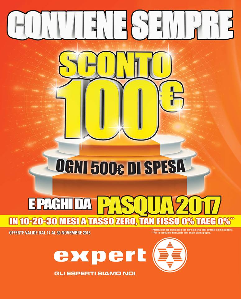 [Black Friday 2016] Volantino Expert: Scontissimi, ma dove?