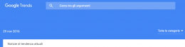 Google Trends: Gli Argomenti pi&ugrave; Cliccati in questo Momento