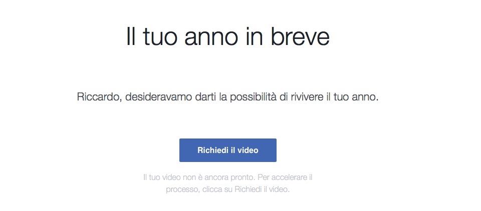 Year In Review 2016: Facebook Crea il Riassunto dell’Anno
