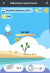 Aliexpress: l’albero di Lucky Forest a volta non da il premio per i punti raccolti