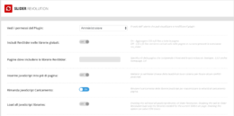 Velocizzare il caricamento di Revolution Slider tramite Impostazioni Globali