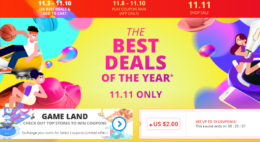 Aliexpress 11.11: Gli sconti e i nuovi giochi per vincere coupon!