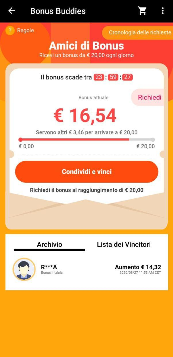 Come funziona &ldquo;Amici di Bonus&rdquo; e come vincere il buono da 20 euro su Aliexpress
