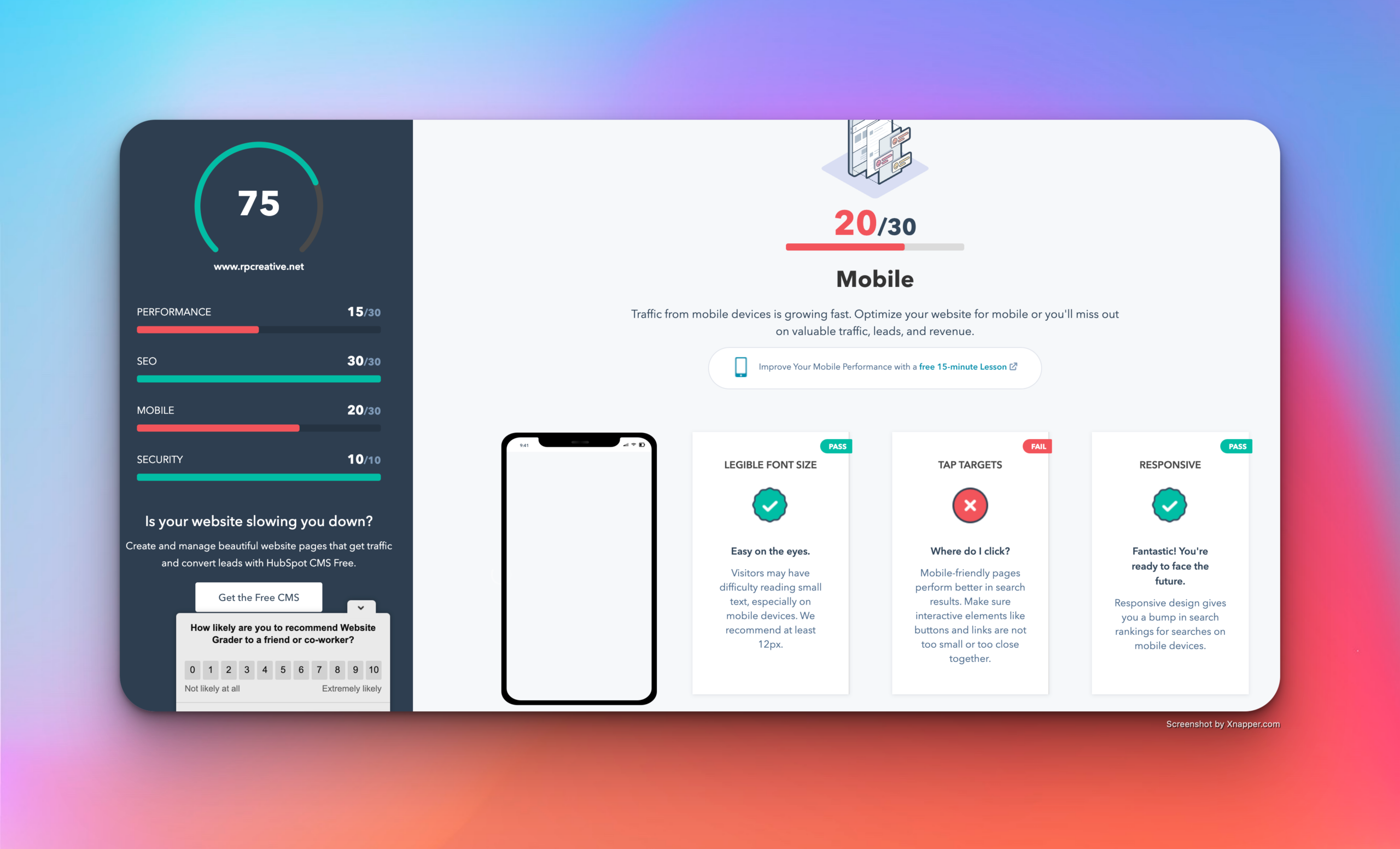 Website Grader: Calcola quanto sta performando il tuo sito e miglioralo con i suggerimenti di Hubspot
